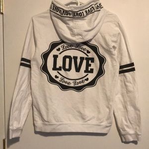 ON FIRE brand Love Hoodie